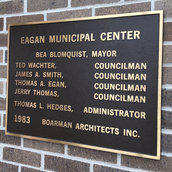 engraved signs
